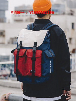 旅行包ACROSS原創潮牌大容量雙肩包男電腦包休閑書包女大學生旅行背包