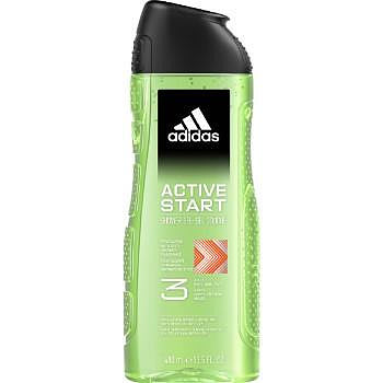 現貨 附發票 Adidas 愛迪達男性三合一潔顏洗髮沐浴露(能量激活) 400ml《四季花蕊》