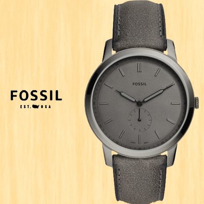 FOSSIL美國品牌都會簡約紳士超薄時尚腕錶FS5445公司貨