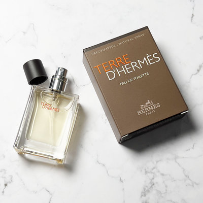 【Orz美妝】 Hermes 愛馬仕 大地 男性淡香水 12.5ML 噴式 Terre D'Hermes