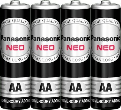 [龍龍3C] 國際 Panasonic 碳鋅電池 3號 AA 錳乾 NEO