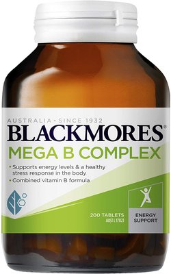 代購澳洲Blackmores Mega B Complex (200顆)