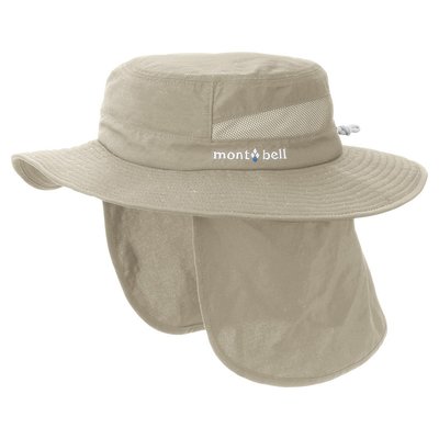 【mont-bell】1118286 OYST 米白 遮陽圓盤帽 SAHARA HAT 遮陽帽
