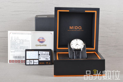 【品光數位】MIDO Baroncelli 永恆系列 鈦游絲20周年紀念 M0274081601800 機械腕錶 39mm #124816