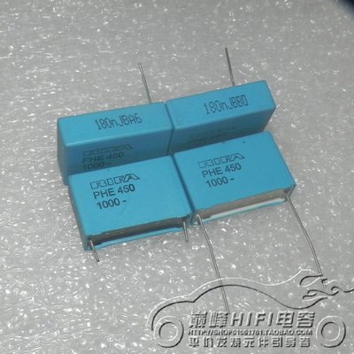 瑞典RIFA PHE450 1000V0.18UF 180NF 184J 音頻發燒無極薄膜電容