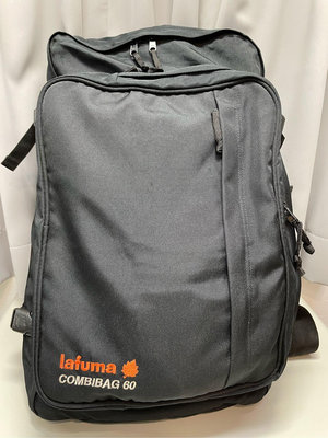 法國戶外運動名牌lafuma三用多功能 自助旅行背包 子母式背包  登山背包 60L（～黑～）