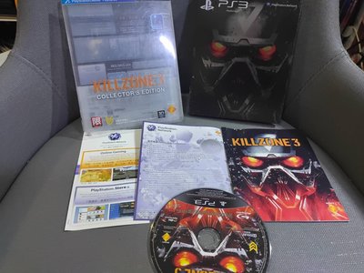 絕版經典遊戲 PS3 殺戮地帶3 killzone3 中文版 鐵盒珍藏版
