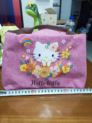【銓芳家具】Hello Kitty 提袋 手提袋 環保袋 便當袋 便當提袋 手提包 手提餐袋 購物袋 1130415