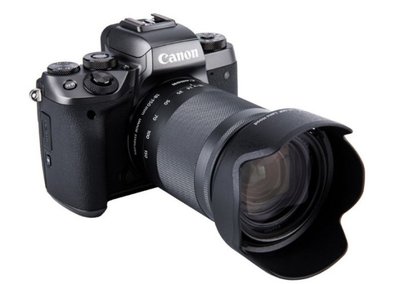 CANON 微單  EW-60F 遮光罩 EOS M5 M6 EF-M 18-150mm鏡頭 JJC 佳能