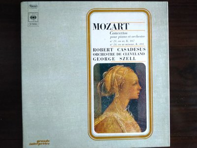 Mozart Piano Concerto 21 24 / Casadesus / Szell / Cleveland