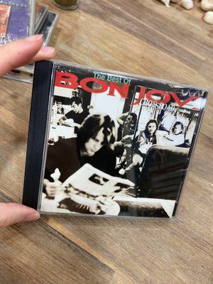 9成新二手KK前 BON JOVI CROSS ROAD CD