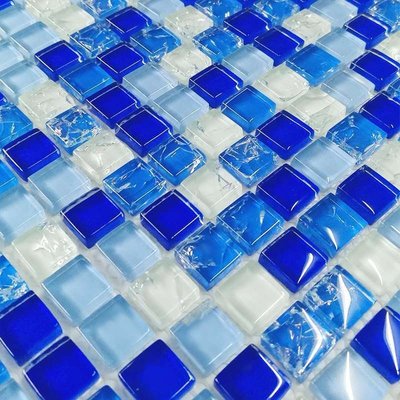 水晶玻璃冰裂馬賽克瓷磚石材電視背景墻衛生間浴室魚池*特價優惠