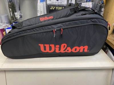 總統網羽球(自取可刷國旅卡)Wilson TOUR 2021 網球 拍袋 12支裝