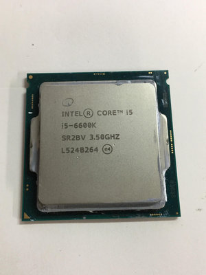 電腦雜貨店→INTEL I5-6600K CPU 1151腳位 二手良品 $1000