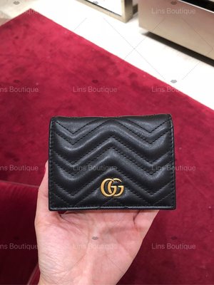 Gucci GG Marmont 馬夢 短夾 卡包