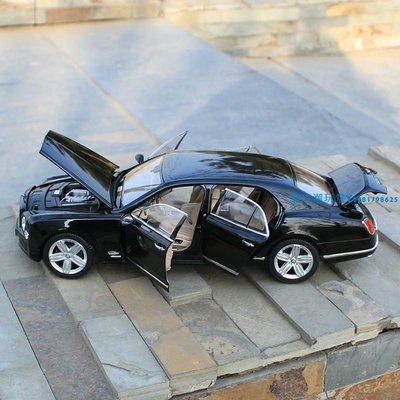 原廠賓利車模1:18仿真合金慕尚車模型擺件金屬汽車模型禮物玩具車