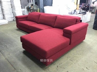 【順發傢俱】功能型 收納 L型布沙發 (X2) 17