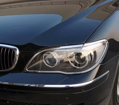 【JR佳睿精品】BMW 寶馬 7系列 E65 2005-2009 鍍鉻大燈框 前燈框 電鍍 改裝 台灣製