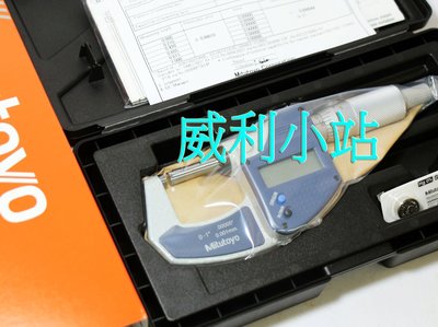 【威利小站】日本 三豐 Mitutoyo 293-831-30 數位式 外徑測微器 外徑分厘卡 /公英制二用型