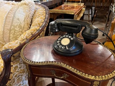 英國古董Aptofone電木轉盤式電話 『未測試作為擺飾收藏販售』 #122009
