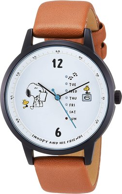日本正版 Fieldwork PNT016-2 史努比 SNOOPY 手錶 女錶 皮革錶帶 日本代購