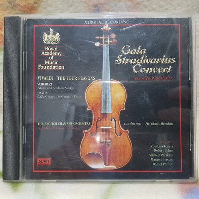 Gala Stradivarius Concert名琴的饗宴 (1988年發行,英國首版)