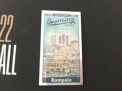 Kampala Booming cities Topps chrome