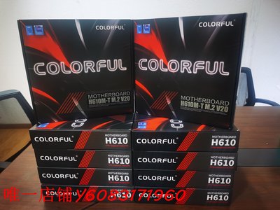 電腦主板Colorful/七彩虹H610M-T B660主板臺式電腦12代1700針DDR4正品