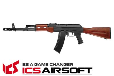 【翔準軍品AOG】ICS MAR(木質)固定托 AK 長槍 電動槍 步槍 生存遊戲 ICS-36