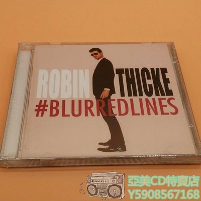 亞美CD特賣店 Robin Thicke --- Blurred Lines cd