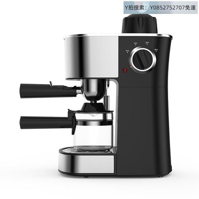 自動咖啡機柏翠PE3180B 意式咖啡機家用小型迷你商用壺煮全半自動蒸汽打奶泡