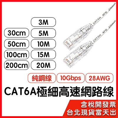 CAT6 cat6 A 極 細線 網路線 30公分~20米 10Gpbs 純銅 中華電信 第四台 無線基地台 都可使用