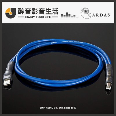 【醉音影音生活】美國 Cardas Clear HS高速型 Type A-B USB傳輸線.美國原裝.台灣