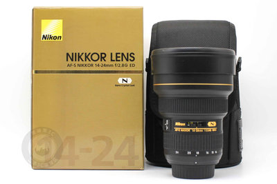 【高雄青蘋果3C】NIKON AF-S NIKKOR 14-24MM F2.8 G ED N 二手鏡頭 #91408