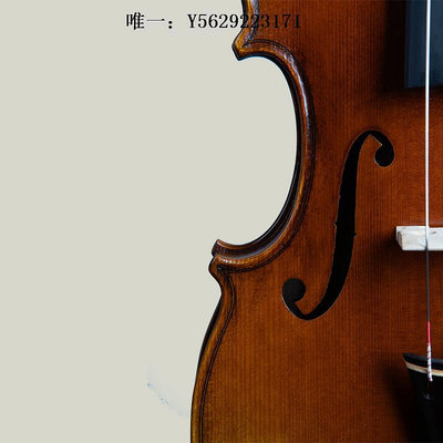 小提琴德塞魯1716純手工歐料小提琴實木演奏級獨板專業考級演出樂團表演手拉琴