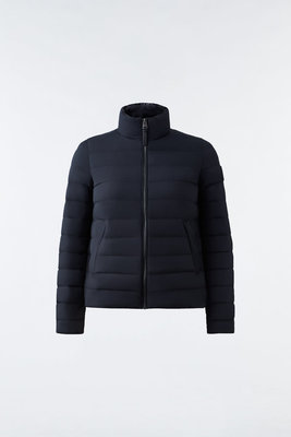 mackage ERINA Stretch light down jacket with stand collar