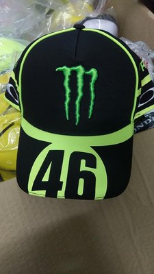 monster sponsor motogp Valentino Rossi vr46 魔爪 贊助商  棒球帽 布帽
