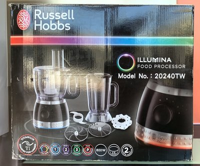 【果菜榨汁機】Russell Hobbs 英國羅素炫彩專業型食物處理機 20240TW 果菜機 調理機