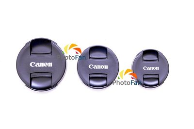 58mm 副廠Canon中扣式鏡頭蓋 Canon EF-S 18-55mm 55-250mm 等其他鏡頭