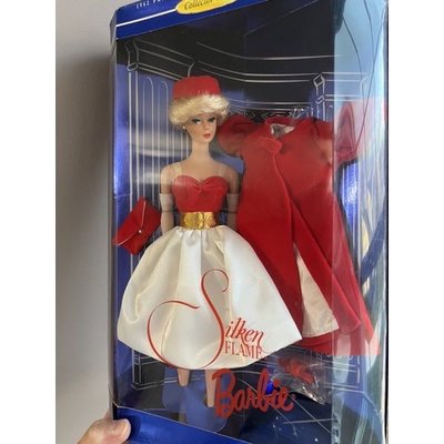 1998年 Barbie，silken flame 全新