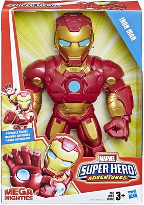 Playskool 兒樂寶 Marvel 漫威巨型威力人物組 Iron Man 鋼鐵人 Super Hero 孩之寶