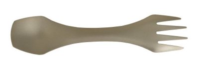 "爾東體育" RHINO 犀牛 KT-27 鈦合金兩用叉匙 攜帶式餐具組 攜帶式叉匙