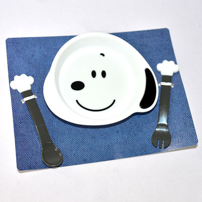 日本製 SNOOPY 史努比 兒童幼兒餐盤 餐具組合 5個月以上