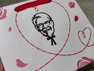KFC 肯德基七夕情人節浪漫提袋