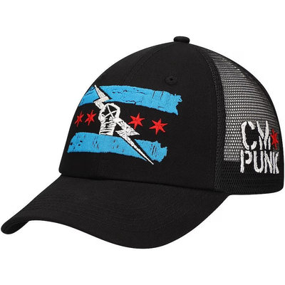☆阿Su倉庫☆WWE摔角 CM Punk Best in the World Trucker Cap 芝加哥回歸造型網帽