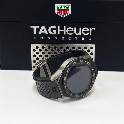 【蒐機王】TAG Heuer connected 50 meters 智能腕錶 智慧型手錶 85%新 鈦色【歡迎舊3C折抵】C7969-6