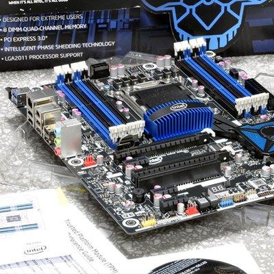 5Cgo【權宇】全新Intel DX79TO盒裝X79主機板LGA2011+六核CPU i7-3960x超頻4.7GHz