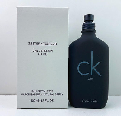 Calvin Klein cK be 中性淡香水 100ml tester/1瓶-新品正貨