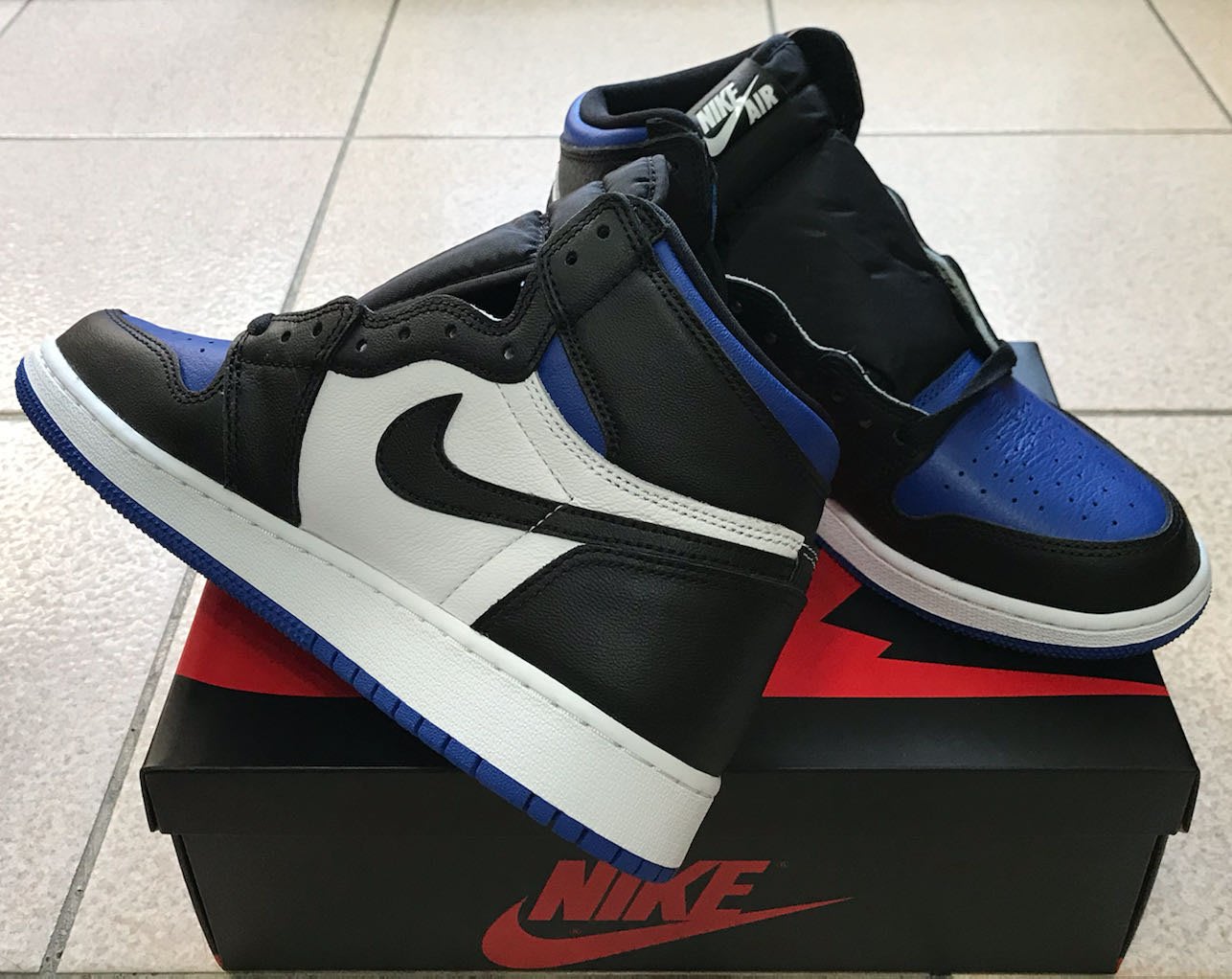 Nike AIR JORDAN 1 RETRO HIGH OG GS 575441-041 藤原浩配色經典全新女