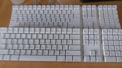 3#,台灣版 注音版 蘋果APPLE A1048/G5有線鍵盤,2USB口,數字小鍵盤,筆記型 個人電腦 通用 QQ